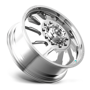 Fuel Offroad DD39 FF39D Polished 22x8.25 +105 10x225mm 170.1mm - Wheelwiz