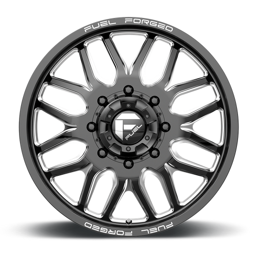 Fuel Offroad DB66 FFC66 Matte Black Milled 22x8.25 +105 8x200mm 142mm - Wheelwiz
