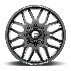 Fuel Offroad DB66 FFC66 Matte Black Milled 22x8.25 +105 8x200mm 142mm - Wheelwiz