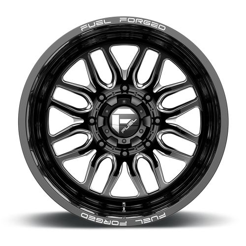 Fuel Offroad FF66 Matte Black Milled 20x8.25 -202 8x200mm 142mm - Wheelwiz