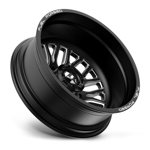 Fuel Offroad FF66 Matte Black Milled 20x8.25 -202 10x225mm 170.1mm