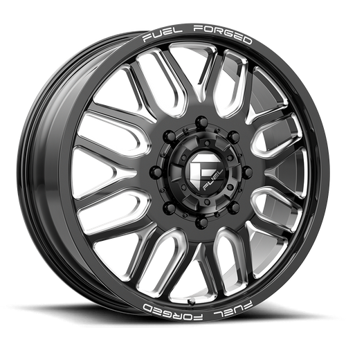 Fuel Offroad DB66 FFC66 Matte Black Milled 22x8.25 +105 8x200mm 142mm - Wheelwiz