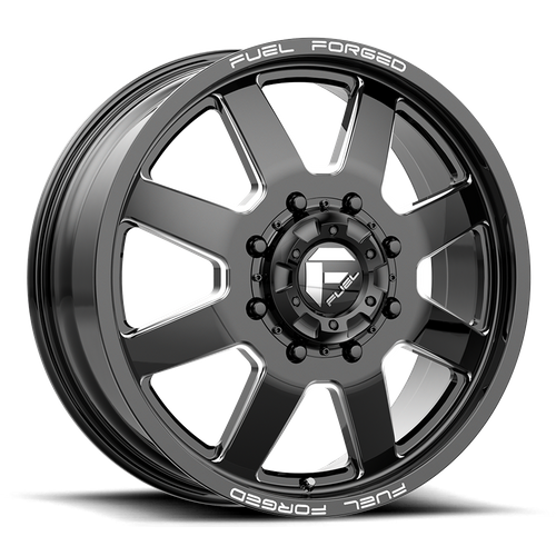 Fuel Offroad FF09 Matte Black Milled 24x8.25 -265 8x165.1mm 121.5mm - Wheelwiz