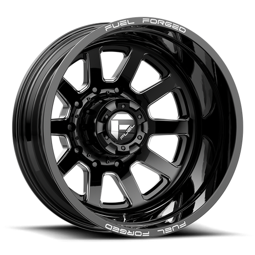 Fuel Offroad FF09 Matte Black Milled 20x8.25 -202 10x225mm 170.1mm - Wheelwiz