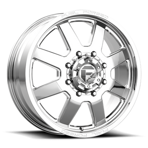 Fuel Offroad DE09 FF09D Polished 22x12 -50 8x180mm 124.2mm - Wheelwiz
