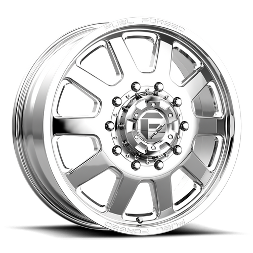 Fuel Offroad DE09 FF09D Polished 20x8.25 +105 10x225mm 170.1mm - Wheelwiz