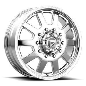 Fuel Offroad DE09 FF09D Polished 20x8.25 +105 10x225mm 170.1mm - Wheelwiz