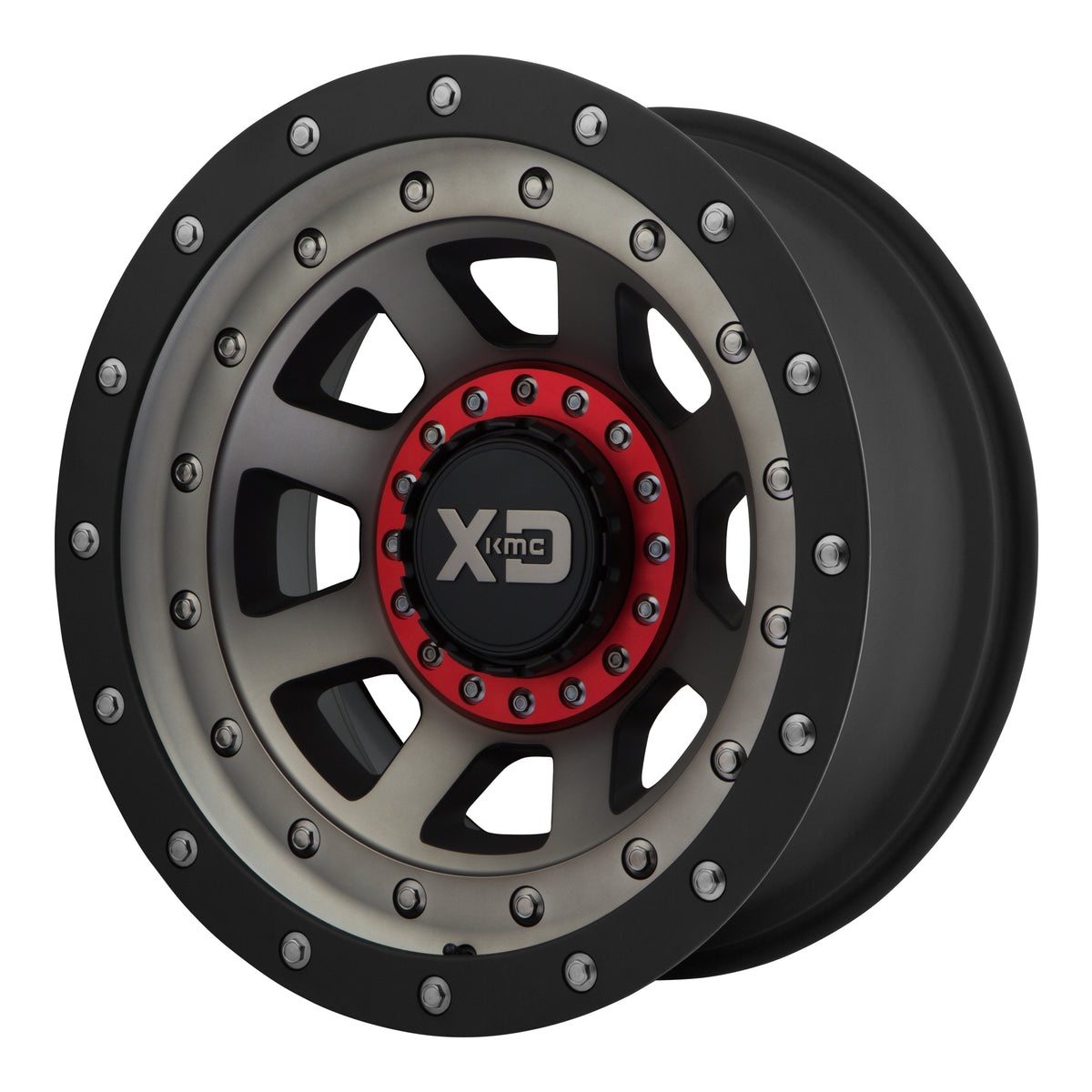 XD Series XD137 FMJ Satin Black Dark Tint 16x8 -6 8x165.1mm 125.1mm - Wheelwiz