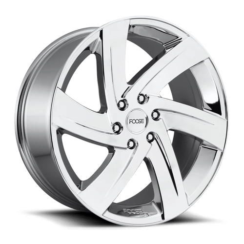 Foose F166 BODINE Chrome Plated 22x9.5 +25 6x139.7mm 78.1mm - Wheelwiz