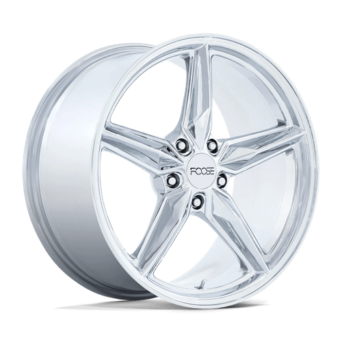 Foose F173 CF8 Chrome 19x9.5 +45 5x120mm 67.1mm - Wheelwiz