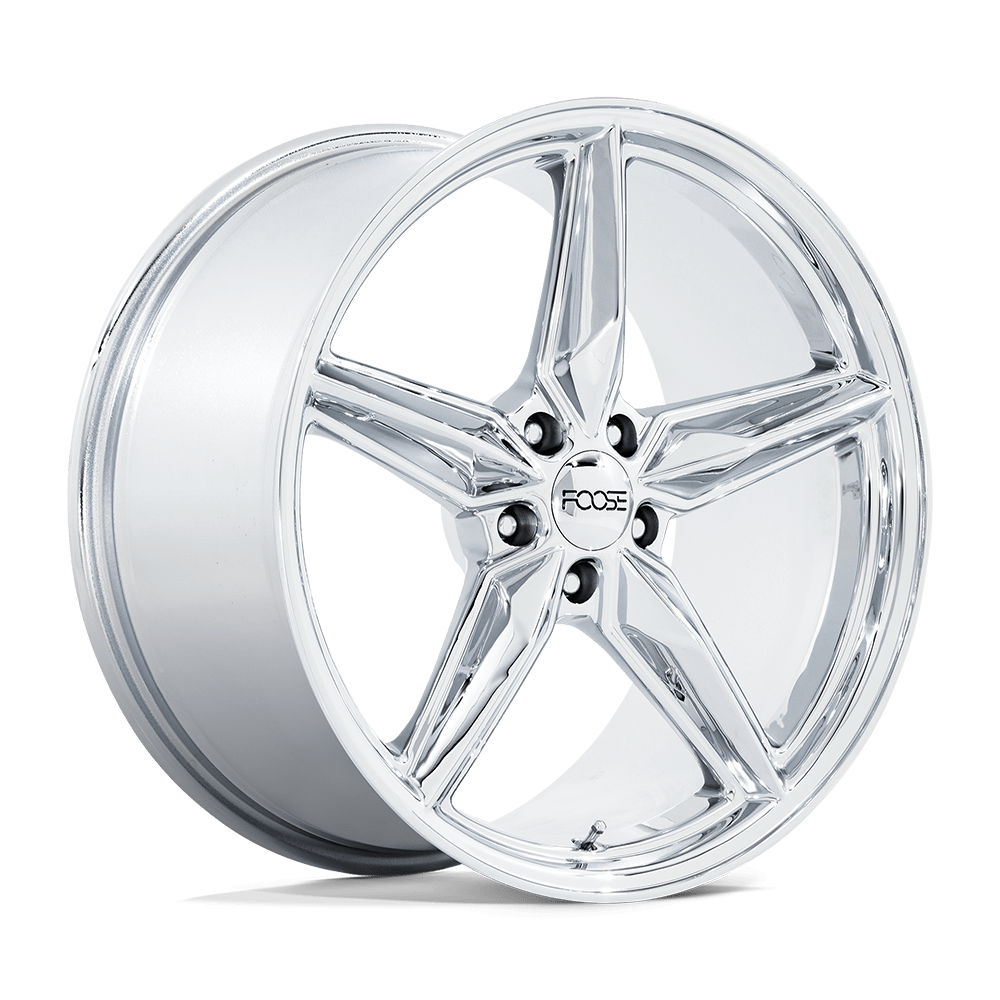 Foose F173 CF8 Chrome 20x11 +43 5x120mm 67.1mm - WheelWiz