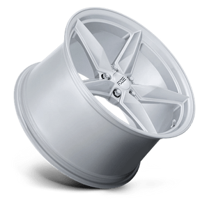 Foose F174 CF8 Gloss Silver 19x9.5 +30 5x114.3mm 70.7mm - Wheelwiz