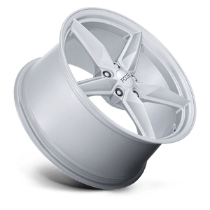 Foose F174 CF8 Gloss Silver 19x9.5 +45 5x120mm 67.1mm - Wheelwiz