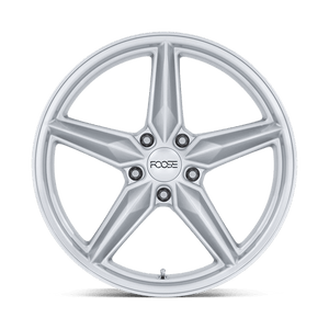 Foose F174 CF8 Gloss Silver 19x9.5 +45 5x120mm 67.1mm - Wheelwiz