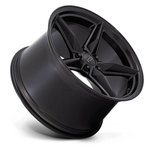 Foose F175 CF8 Matte Black 19x9.5 +17 5x120mm 67.1mm - Wheelwiz