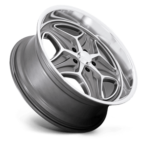 Foose F172 MERLOT Anthracite Machined 22x10.5 +6 5x120.65mm 72.6mm - Wheelwiz