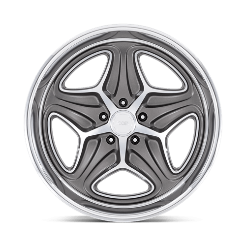 Foose F172 MERLOT Anthracite Machined 22x10.5 +6 5x120.65mm 72.6mm - Wheelwiz