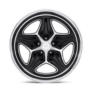 Foose F171 MERLOT Gloss Black Machined 22x9 +15 5x127mm 78.1mm - Wheelwiz