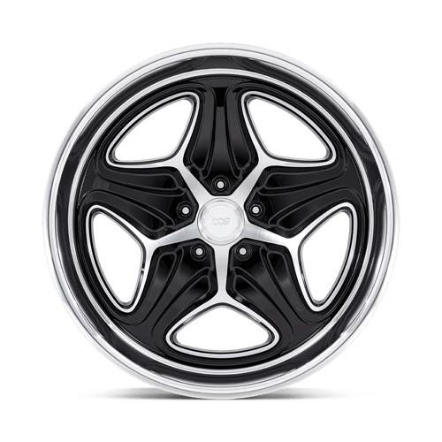 Foose F171 MERLOT Gloss Black Machined 22x10.5 +6 5x120.65mm 72.6mm - Wheelwiz