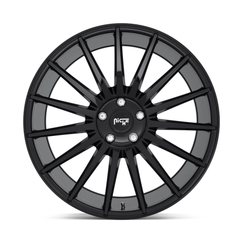 Niche M214 FORM Gloss Black 20x10 +40 5x112mm 66.6mm - Wheelwiz