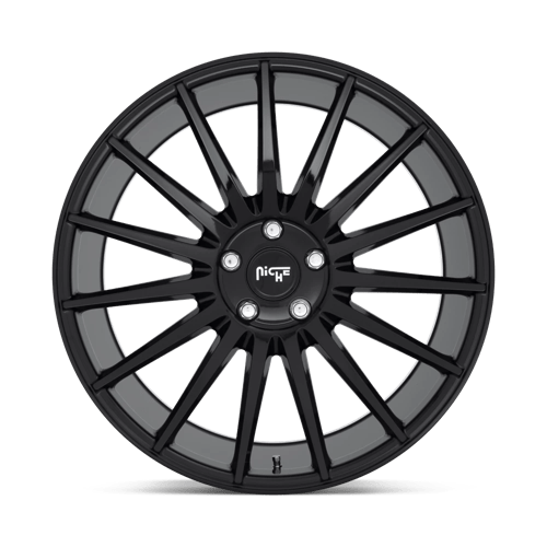 Niche M214 FORM Gloss Black 20x8.5 +35 5x114.3mm 72.6mm - WheelWiz