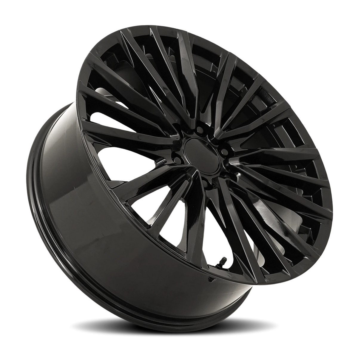 Factory Reproductions FR 205 Gloss Black 24x10 +31 6x139.7mm 78.1mm - Wheelwiz