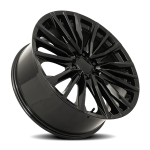 Factory Reproductions FR 205 Gloss Black 26x10 +31 6x139.7mm 78.1mm - Wheelwiz