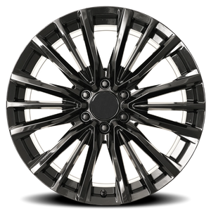 Factory Reproductions FR 205 Gloss Black 24x10 +31 6x139.7mm 78.1mm - Wheelwiz
