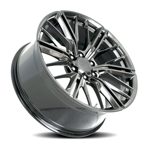 Factory Reproductions FR 28F Hyper-Black 22x9.5 +24 6x139.7mm 78.1mm - Wheelwiz