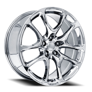 Factory Reproductions FR 551F Chrome 20x10 +50 5x127mm 71.5mm - Wheelwiz