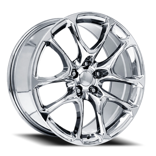 Factory Reproductions FR 551F Chrome 20x9 +35 5x127mm 71.5mm