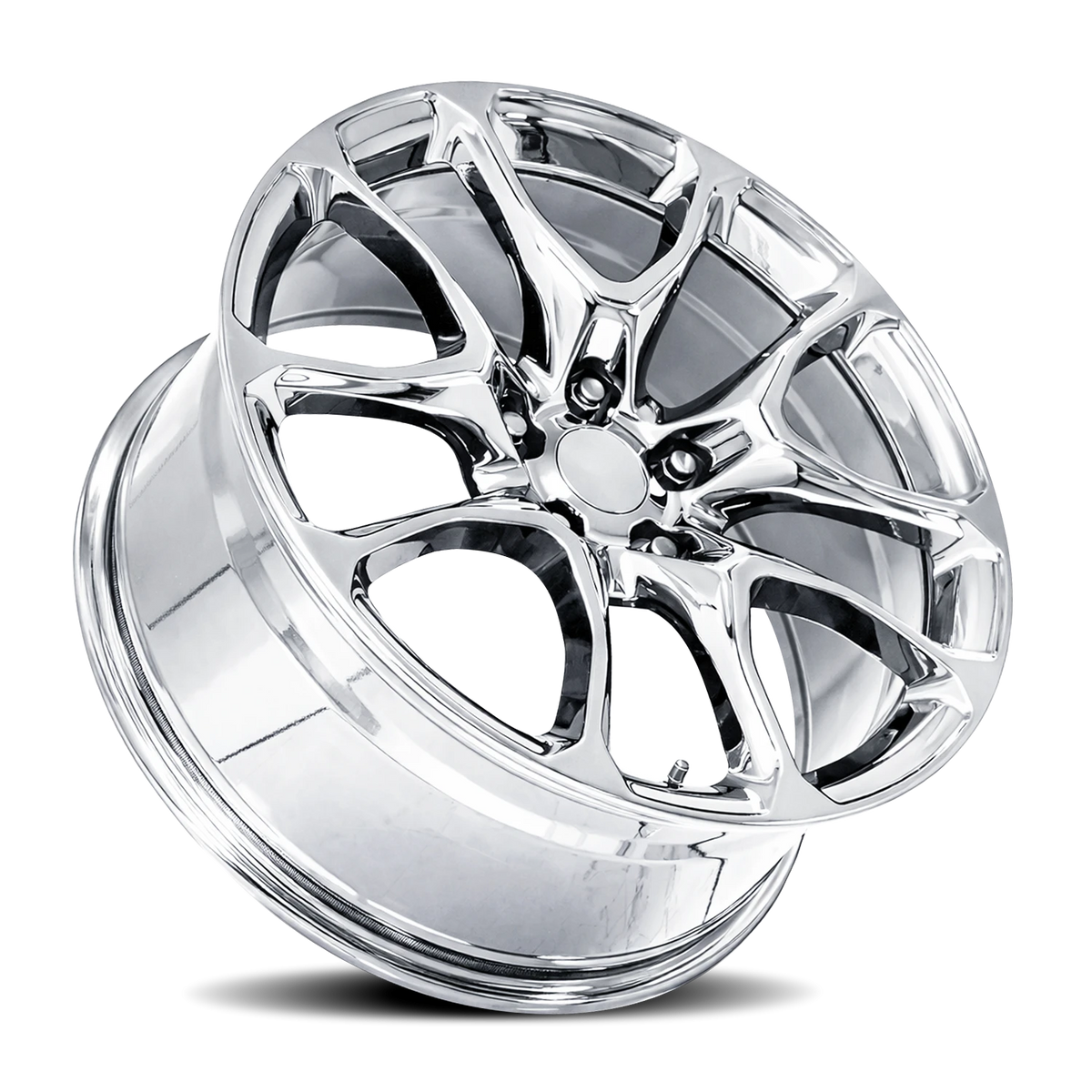 Factory Reproductions FR 551F Chrome 20x9 +35 5x127mm 71.5mm - Wheelwiz