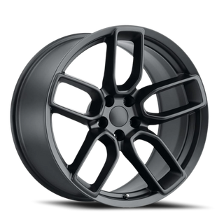 Factory Reproductions FR 74 Satin Black 20x10.5 -9 5x115mm 71.5mm