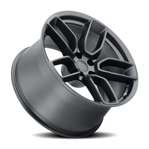 Factory Reproductions FR 74 Satin Black 20x9.5 +15 5x115mm 71.5mm - Wheelwiz