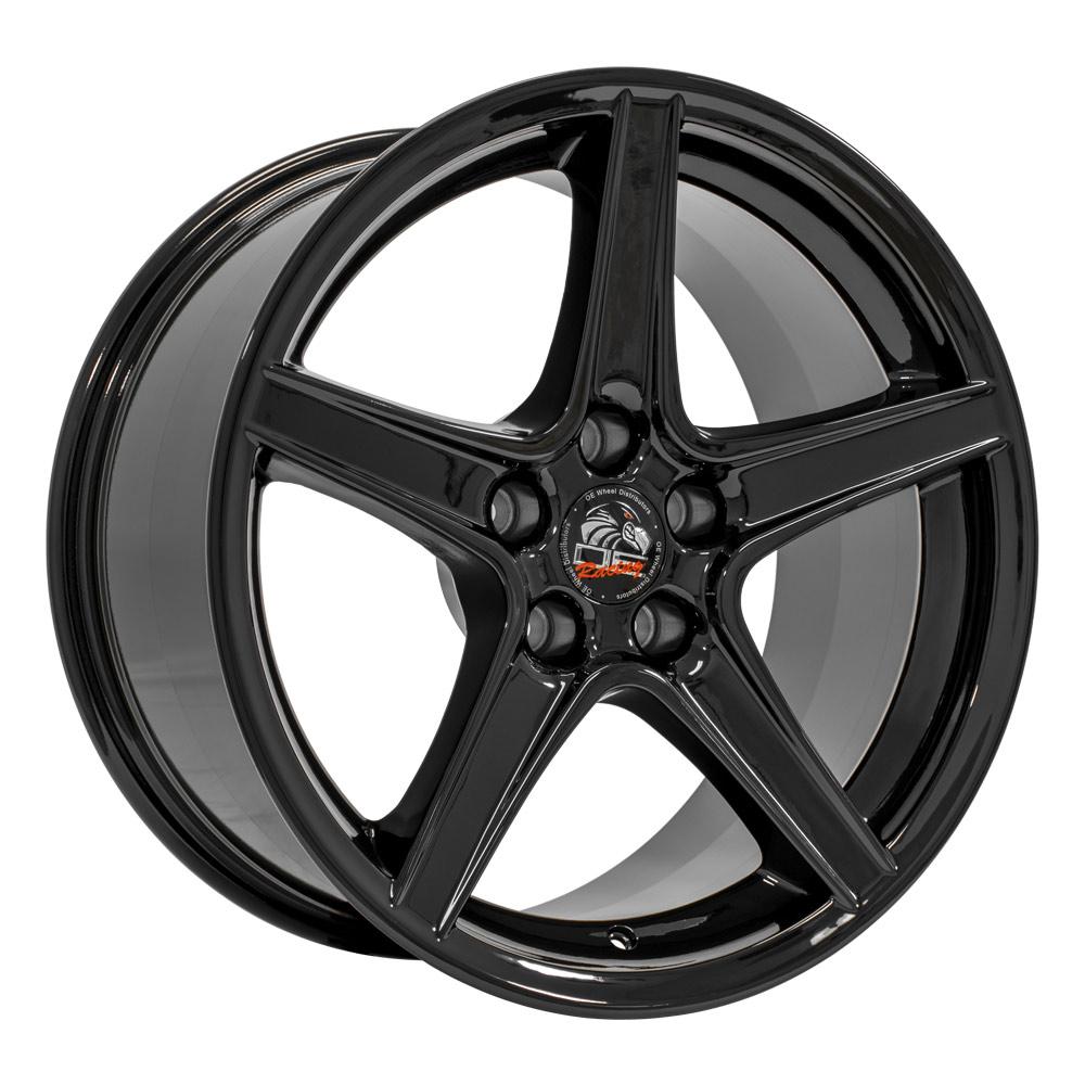 OE Wheels Replica FR06B Gloss Black 18x9.0 +24 5x114.3mm 70.6mm - Wheelwiz