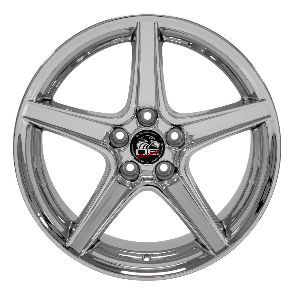 OE Wheels Replica FR06B Chrome 18x10.0 +22 5x114.3mm 70.6mm - Wheelwiz