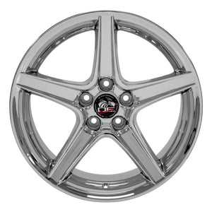 OE Wheels Replica FR06B Chrome 18x10.0 +22 5x114.3mm 70.6mm