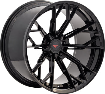 Ferrada Wheels F8-FR11 Obsidian Black 20x10 +8 5x112mm 66.56mm