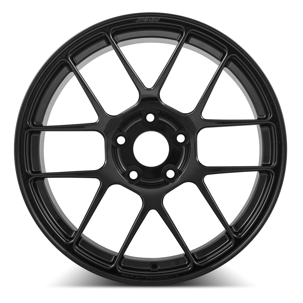 MRR Forged FR43 Gloss Black fit Corvette C8 18x10 +39 5x120mm 66.9mm