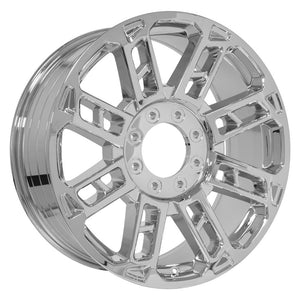 OE Wheels FR62 Chrome 22x9 +40 8x170|N/Amm 124.9mm - Wheelwiz