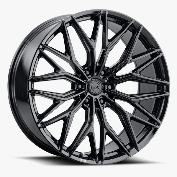 AL13 FR86 GLOSS BLACK 24x10 +03 6x139.7mm 72.6mm - Wheelwiz