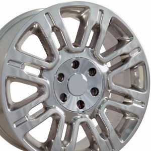 OE Wheels Replica FR98 Polished 20x8.5 +44 6x135mm 87.0mm