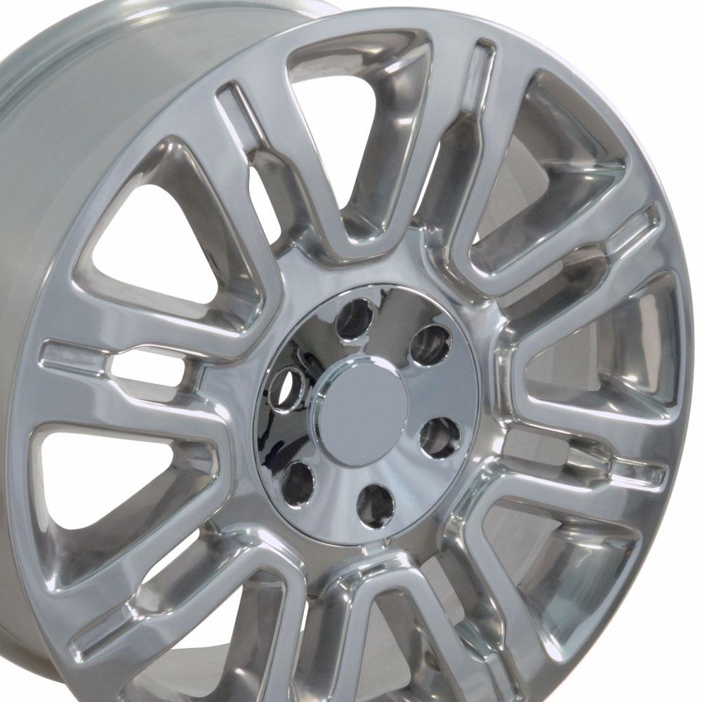 OE Wheels Replica FR98 Polished 20x8.5 +44 6x135mm 87.0mm