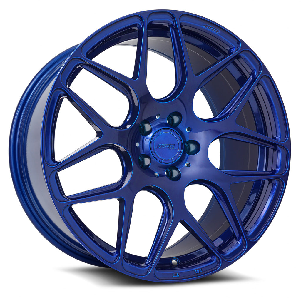 MRR FS1 Candy Blue 19x10 +35 5x112mm 66.6mm - Wheelwiz