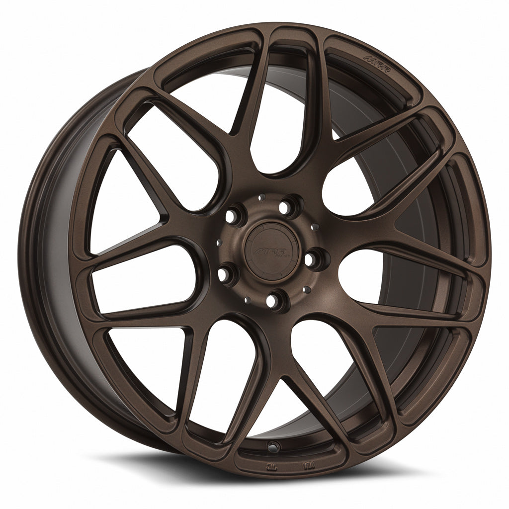 MRR FS1 Matte Bronze 19x11 +25 5x112mm 66.6mm - Wheelwiz