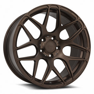 MRR FS1 Matte Bronze 19x11 +18 5x100|5x130mm 66.6mm