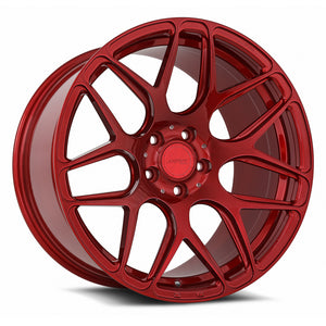 MRR FS1 Candy Red 19x11 +52 5x130mm 73.1mm - Wheelwiz