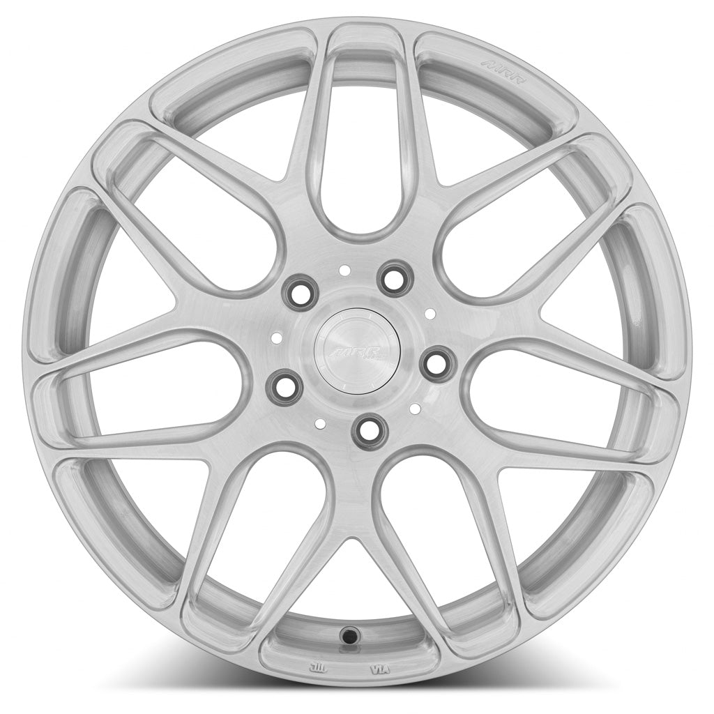 MRR FS1 Brushed Clear 19x8.5 +25 5x112mm 66.6mm - Wheelwiz