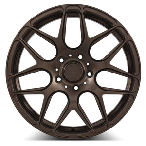 MRR FS1 Gloss Bronze fit Corvette C8 19x8.5 +38 5x120mm 66.9mm