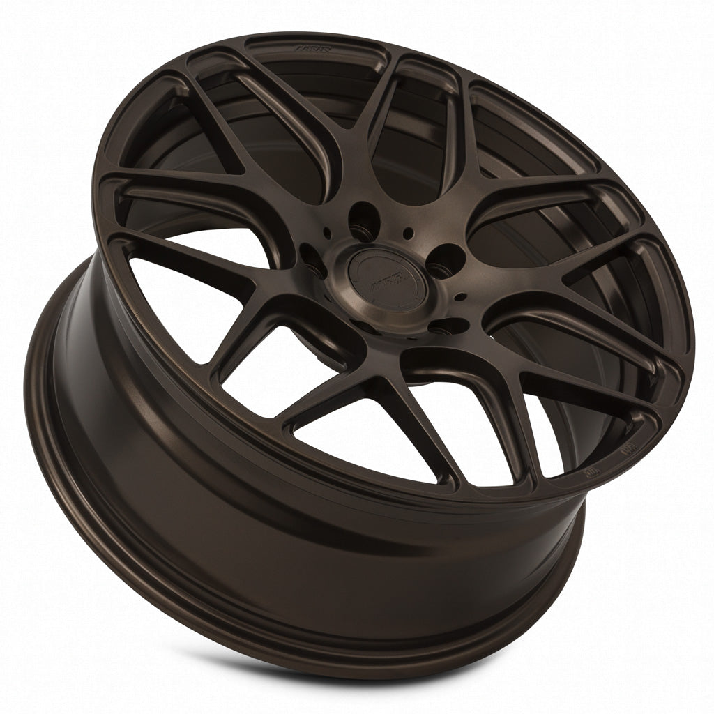 MRR FS1 Gloss Bronze 19x8.5 +20 5x120mm 72.6mm - Wheelwiz